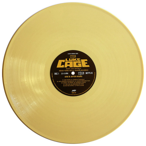 Adrian Younge & Ali Shaheed Muhammad – Luke Cage - Original Soundtrack Mondo, 2016 Art by Matthe