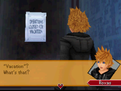 attackonmon:  Roxas’s day off. 