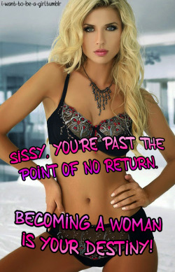 The best slutty sissy captions