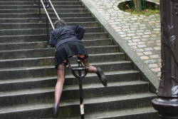 lucyreturns:  Sliding down the bannister