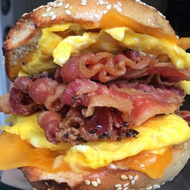 yummyfoooooood:  Bacon &amp; Egg with Cheese