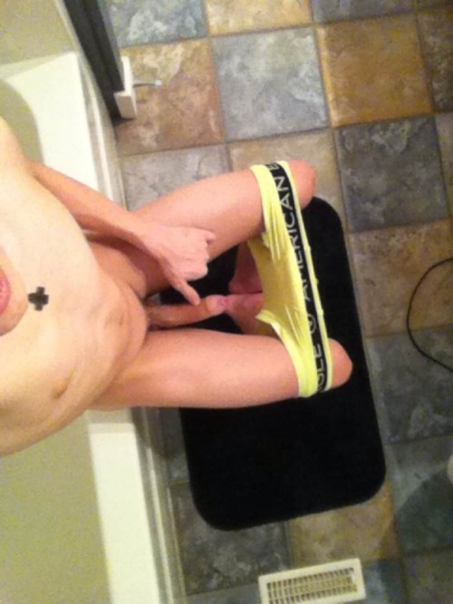 baitedstraightcollection:  18 year old Nick told me he was a virgin but wasn’t afraid to show off his big uncut cock