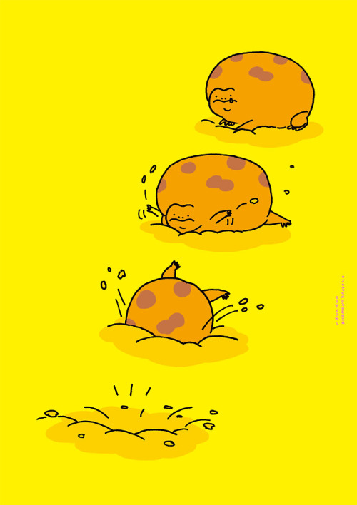 ikimonodamono:Dig dig!