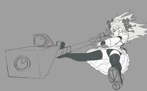 studio-shaft:  Thanks to everyone who watched my stream! I’ll finish this after I get some sleep.