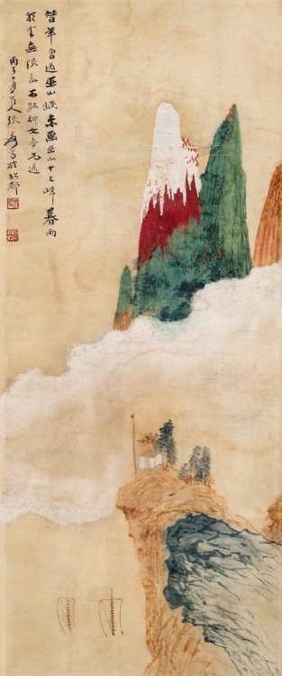 changan-moon:Zhang Daqian 张大千