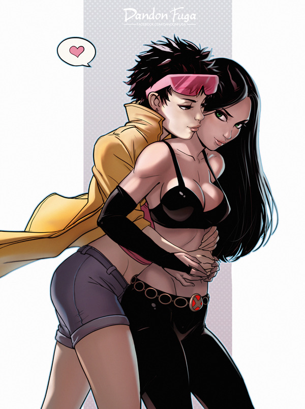 dandon-fuga:  Jubilee and Laura ♥https://www.patreon.com/dandonfuga