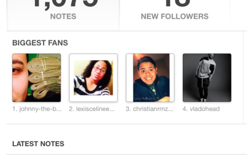obeyants:  Top Followers for April 1st johnny-the-bull​  lexiscelinee​  christianrmz​  vladohead​ Reblog for a chance to get followed!