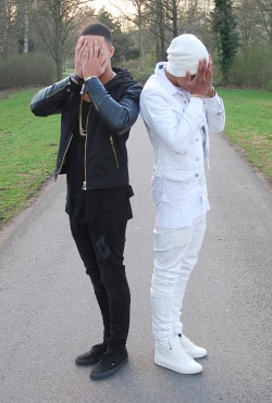 blackfashion:  David Kombate (17) &amp; Jamal Kombate (17), Germany kombateshit.tumblr.com &amp; thisguyjnl.tumblr.com Instagram: Davidkombate &amp; Jamalnathaniel 