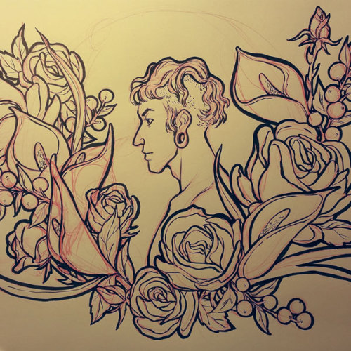 joodit:  My first livestream drawing!  Finished this in about two hours..  I was dumb &amp;