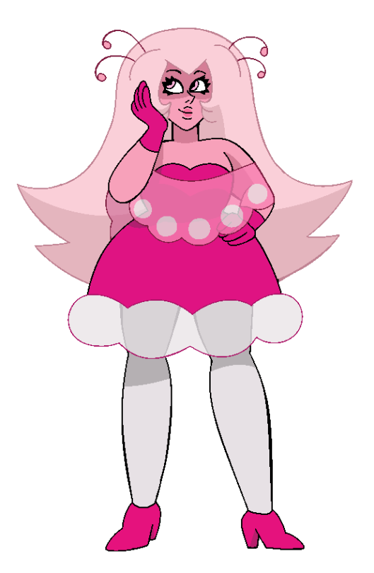 Pink Diamond Scheme Silver Peacock Diamond