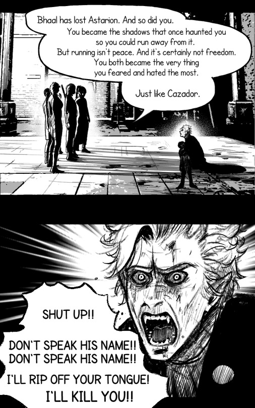 Astarion, Dark Urge BG3 Comic