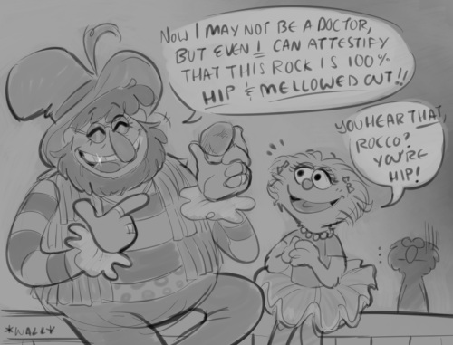 xP doodled this when the elmo vs rocco feud was goin’ strong.. still amused by elmo’s level of Done 