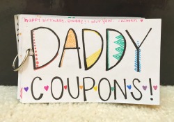 littlemeggiemay:  kitsandcollars:  thewolfatethesheep:  kitsandcollars:  Okay okay so for those littles/kittens/people that don’t know what to get their significant other, making “coupons” is a really cute and fun idea that doesn’t cost a lot