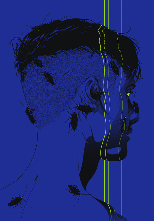 fuckyeahillustrativeart: A Scanner Darkly by Andrew Archer for The Philip K. Dick Folio Society Edit