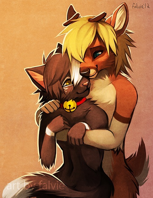 sp1r1t-fox:  Sometimes I wish I had someone to hug me like this. http://www.furaffinity.net/view/9109328/ 