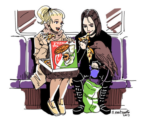 space-coyote:I wish Fresh Pizza met Raven Goth