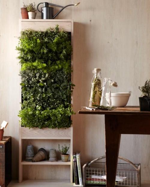 hydroempire:  homedecorthings:  Indoor Gardens - all herbs you need in your own kitchen-garden!  Have everything you need at your fingertips! 