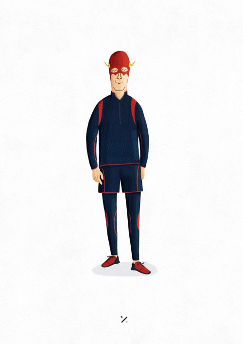 Flash goes #sportswear for GQ Russia