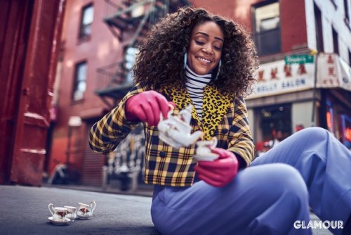 Tiffany Haddish for Glamour Magazine September 2018. : Billy Kidd Styling: Law Roach