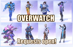 Taking Overwatch Requests!taking Overwatch Themed Requests This Week To Draw On My