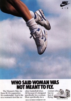 projecteur:  1980s nike air 111 ad campaign