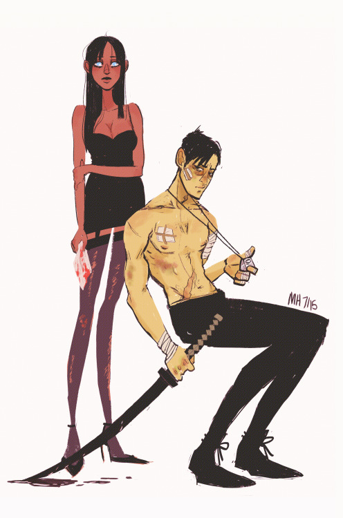 ummmmandy: drew Alex Benedetto annnnd Nicolas Brown from gangsta. !!!!was gonna do worick but I got 