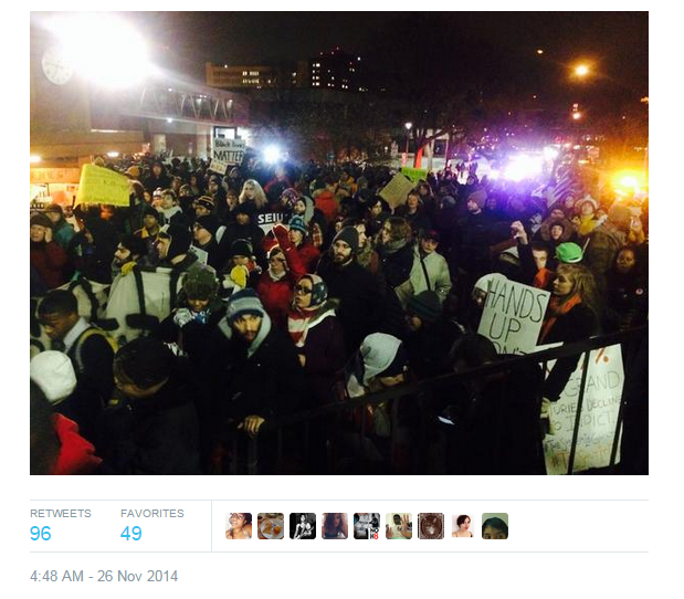 squidwards-clarinet:  rad-feminism: Ferguson is not alone.   This brought actual