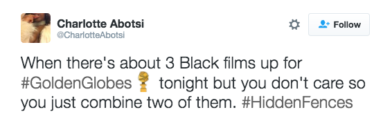 dynastylnoire: refinery29:  Somehow, people at the Golden Globes have combined Black-cast