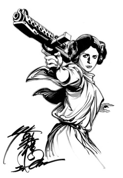 barbaragordonshusband:  Leia by Jo Chen 