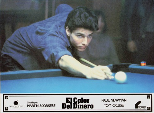 The Color of Money, Spanish lobby card. Spanish theatrical release 1987 Submitted by videorecord