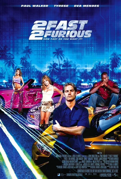 ratscape:  Movie posters for the Fast &amp; Furious film franchise (2001-2013)