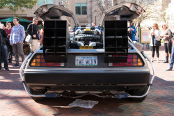 therealcarguys:  Delorean DMC-12 in Virginia/Back To The Future [1024x683] - http://amzn.to/1bxGVMr