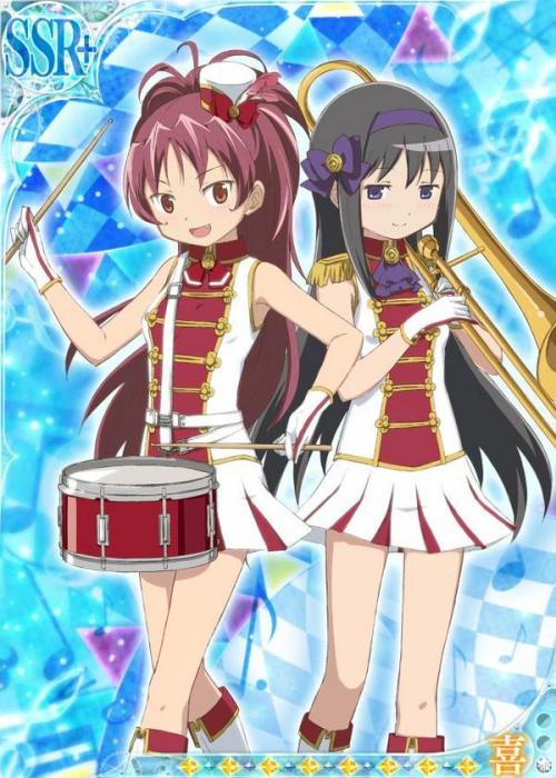 vampire-magical-girl: band card set: group cards!