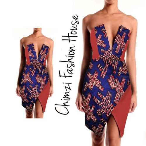 chimzi-fashion: This dress is now available on Chimzifashionhouse.com For more information or To req