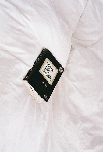 lunaxias:  Wreck This Journal on Flickr.