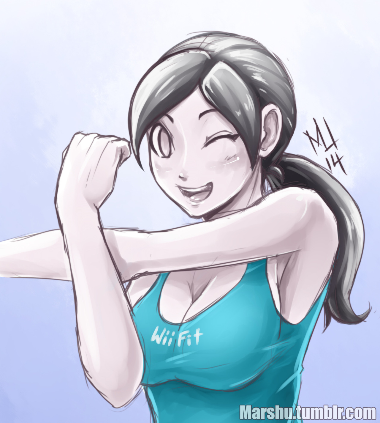 marshu:  I think I know who will be my first amiibo partner!   &lt; |D&rsquo;&ldquo;
