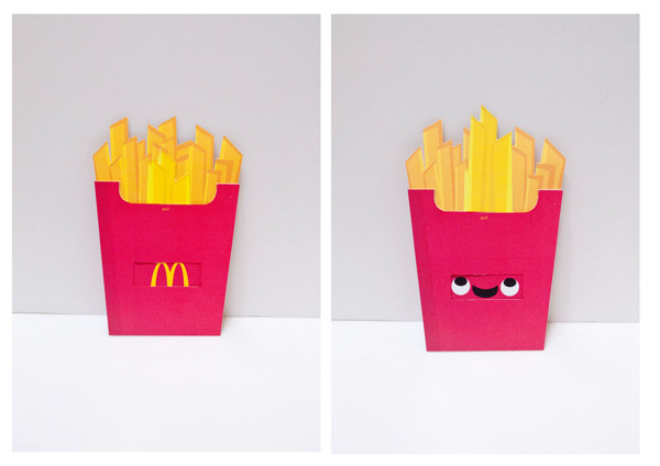 cutesign:  Singapore-based designer Lee Sin Li reinterprets the McDonalds’ Happy