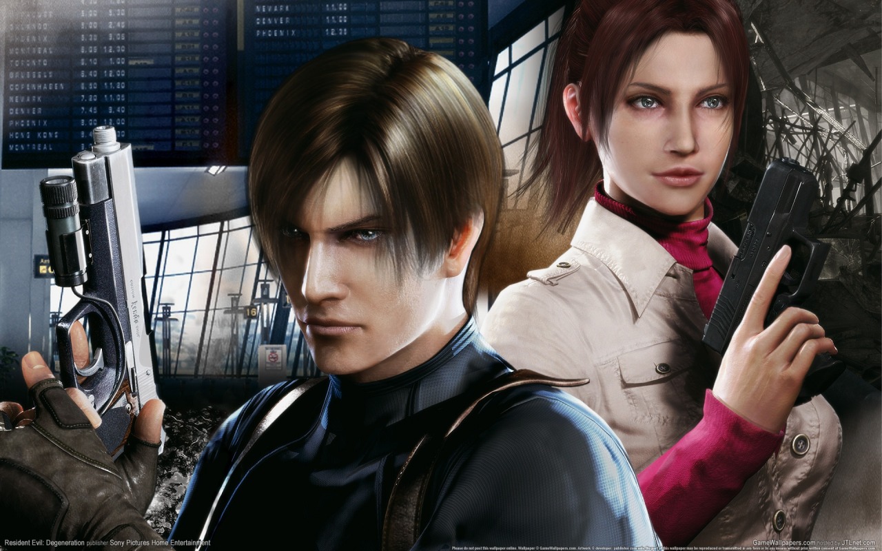 ARTPOP's Revenge on X: Resident Evil Degeneration Claire Redfield