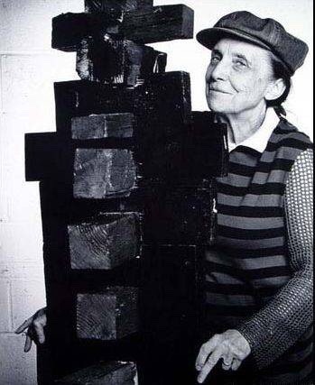 cutwayabove:  Louise Bourgeois, 1911-2010.  French American lifelong artist. Sculptor,