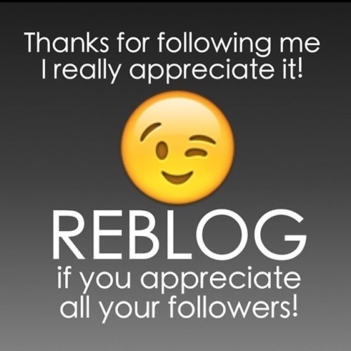 Daddy and I want to thank you so very much for the love…reblogs and followers!!! You all are 