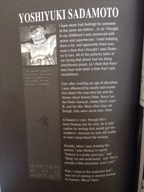 annohideaki:  xampher:  oh my god the author of the nge manga wrote here that he sort of developed a crush on kaworu while he was drawing him i cant believe this kaworu nagisa is too powerful and must be stopped  FIRE HIM IMMEDIATLEY I CANT BELIEVE WE