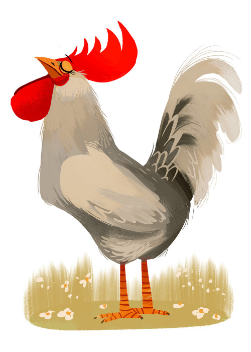 crazyparrotlady: dsgn-me: Chickens!  (by Kim Smith) DESIGN STORY:  | Tumblr | Twitter