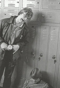 Sleazoidcity:  Jeffrey Dahmer Goofing Of In The Hallways Of Revere High School In