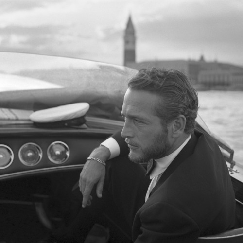 theimpossiblecool: Paul Newman, Venice, 1963. 