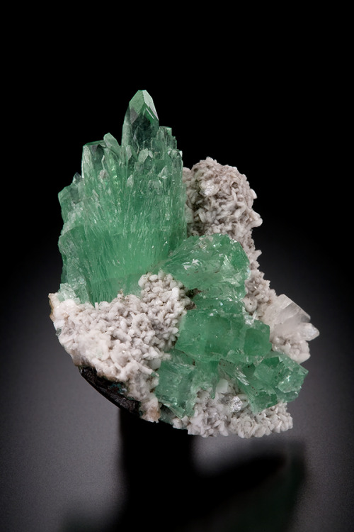 Apophyllite with Stilbite and Heulandite - Poona, India