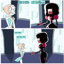 shittyreiko:  How the Gems met in an AU  hehehe &gt; u&lt; &lt;3