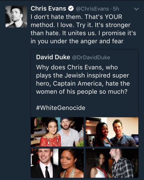 breelandwalker: alrightanakin: Chris Evans continues to be a better Captain America than we ever cou