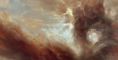 ☄⛈ Sky Variations & Nebulae of Water • Part II|Art by StrayChild on ArtStation