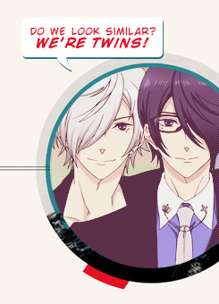 lordzuuko:Brothers Conflict: The Asahina Twins - Tsubaki and Azusa