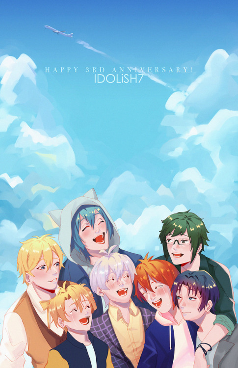 Happy 3rd Anniversary, IDOLiSH7!!!